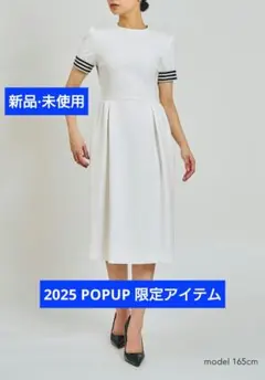 POPUP限定【新品未使用】BORDERSatBALCONY　TUCKDRESSのサムネイル