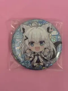 ホロライブ　缶バッチスナック　白上フブキ