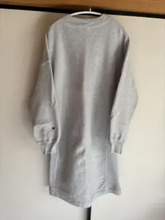 Champion グレー スウェットワンピース