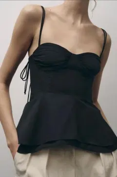 ZARA ZW コレクション ビスチェト ップス