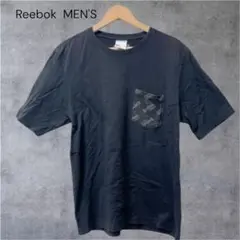 Reebok リーボック メンズ 半袖Tシャツ ブラック ポケット付きのサムネイル