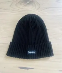 Supreme ブラック ニット帽
