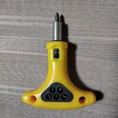 uxcell ラチェットドライバー 6.35mm 六角ドライバー T形レンチ