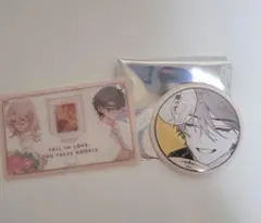 恋せよまやかし天使ども二神雷缶バッジ 二神雷一刻カード