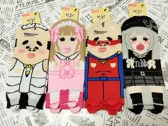 セリアあしもとさん家ソックス４足のサムネイル