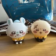 ココス　ちいかわ　ソフビ人形（モモンガ＆ラッコ）