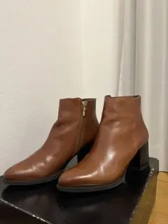 【Le talon】ブラウンレザーブーツ