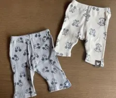 ディズニー ミッキー パンツ 80 2点セット