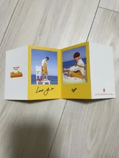 BTS Butter メッセージカード　ジミン