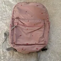 あけみ様専用♡ブランシェス♡チェリー刺繍 ピンクリュック