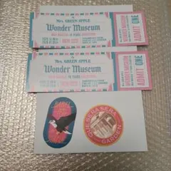 Wonder Museum ミセス　ノベルティ　チケット　バベル　ケセラセラ