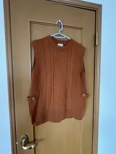 sukuru & Lim. ケーブル編みニットベスト M