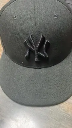 New Era 59FIFTY ブラック キャップ 7 1/2