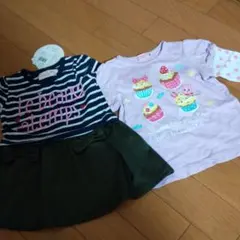 ワンピースとロンTセット