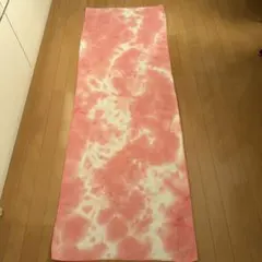 ピンク タイダイ ヨガマットタオル