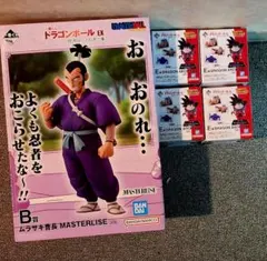 一番くじ ドラゴンボールEX B賞ムラサキ曹長 、E賞コンプ、アクスタ、メモ帳