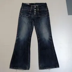 BIG JOHN ビッグジョン フレアデニムパンツのサムネイル