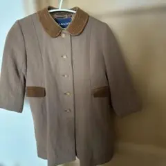 115㎝　FAMILIAR ウールコート ブラウン