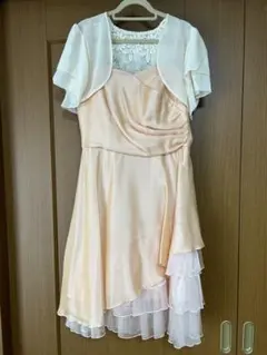 パーティドレス　ボレロ付き