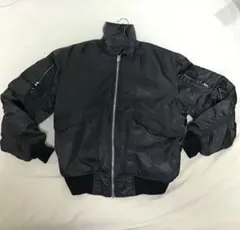 グレー MA-1 フライトジャケット 激レア　M