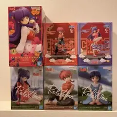 らんま　天道あかね　シャンプー　フィギュア6体セット
