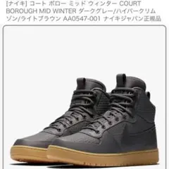 NIKE スニーカー　25 センチ　グレー　スノー・レインブーツ
