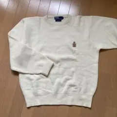 【Ralph Lauren】ポロ ラルフローレン ワンポイントラムウールセーター