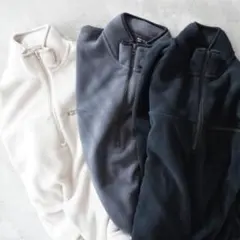 UNIQLO フリースオーバーサイズハーフジッププルオーバー　Mサイズ