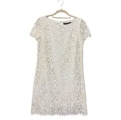 ZARA ザラ 総レースワンピース チュニック Sサイズ オフホワイト 上品