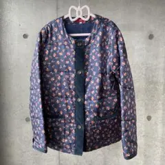 SHIPS キルティングコート ジャケット 中綿 小花柄 150