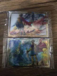 ドラゴンクエストウエハース 【ビジュアルレア】No.4 No.5 2枚セット