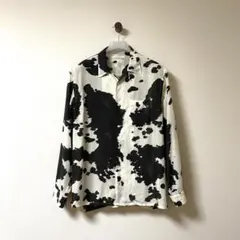 24SS オールドジョー オープンカラーシャツ COW 牛柄 ホルスタイン 開襟のサムネイル