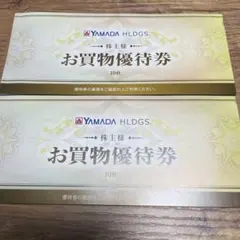 16日まで価格 ヤマダ電機 お買物優待券 10000円分 500円×20枚