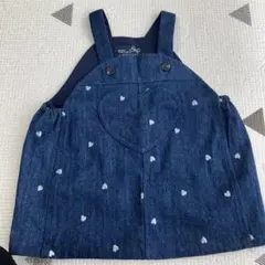 après les cours デニムワンピース