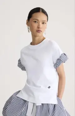 patou オーガニックコットン Tシャツ ファイユのサムネイル