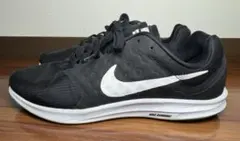 【NIKE】ナイキ ダウンシフター7 ブラック ランニングシューズ 27cm