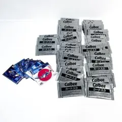 カルビーポテトチップス サッカー 日本代表 チーム　カード未開封63袋➕開封5袋