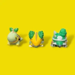 ポケモンキッズ　《ナエトル/ハヤシガメ/ドダイトス》指人形