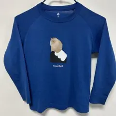 モンベル 長袖カットソー 130 Tシャツ　ロンT キッズ