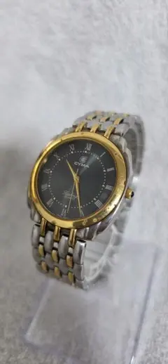 CYMA Seabro Quartz メンズ クォーツ スイス製 稼働品 腕時計のサムネイル