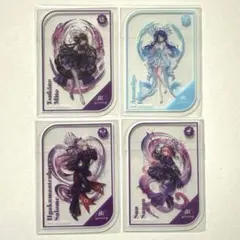 にじさんじ　特典クリアカード　月ノ美兎　天宮こころ　壱百満天原サロメ　周央サンゴ