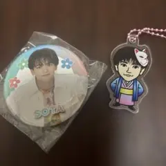 FANTASTICS 中島颯太 フォト缶バッジ キーホルダー