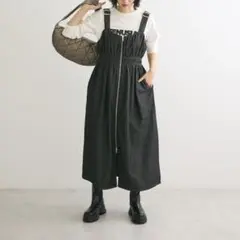 Green Parks SUGAR SPOON デニムシャーリングジャンスカ