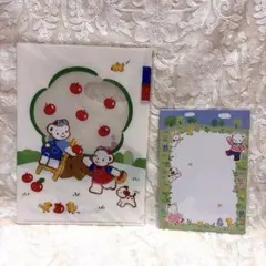 ファミリア クリアファイル メモ帳 セットのサムネイル