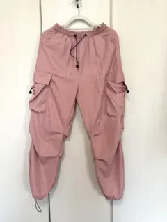 【SHEIN】カーゴパンツ ピンク Sサイズ