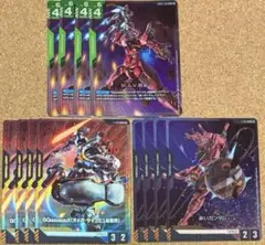 ガンダムカードゲーム M.A.V戦術 ジークアクス、赤いガンダム　トークン　各4