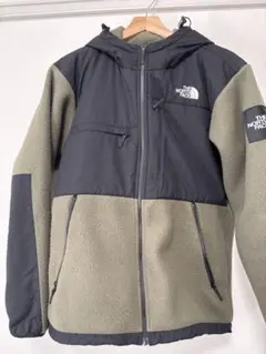 【美品】THE NORTH FACE デナリ フーディージャケット　カーキ