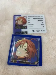 あんスタ 月永レオアルバム 缶バッジ ID風カード