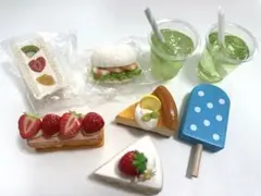 ミニチュア フード スイーツ 7点セットのサムネイル
