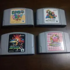 箱説なし　Nintendo64ソフト　4本セット